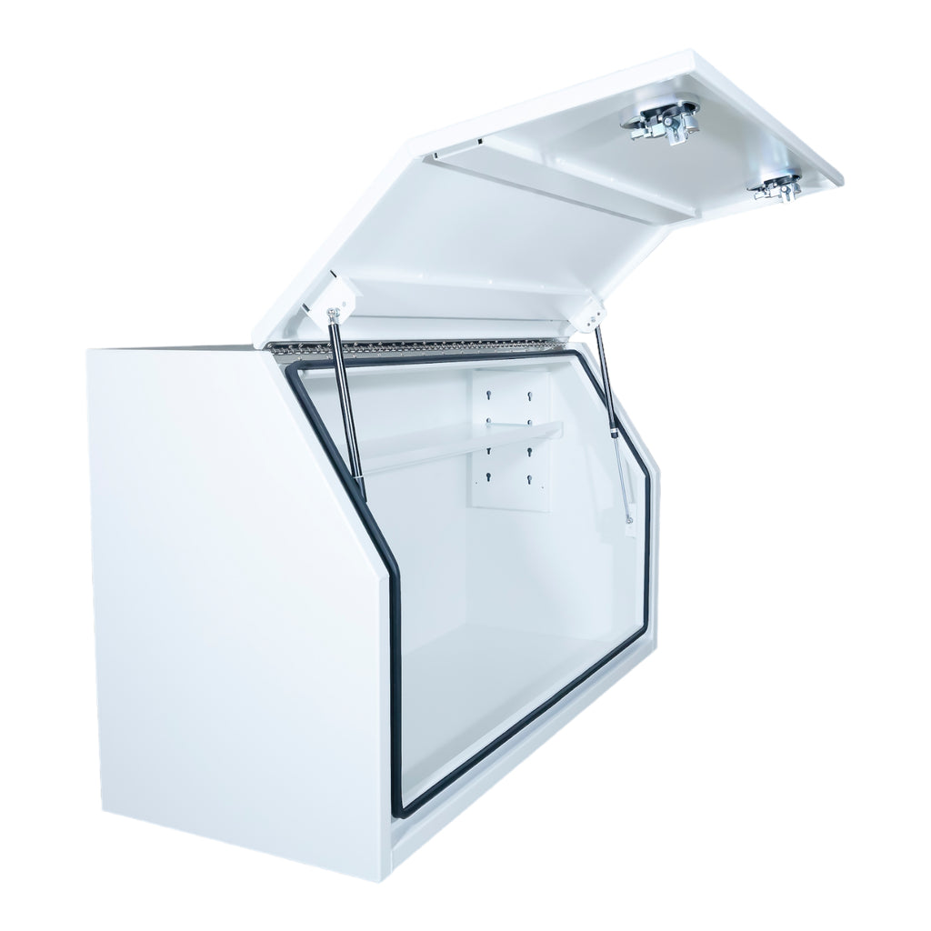 1500mm Aluminium Toolbox Full Door- White