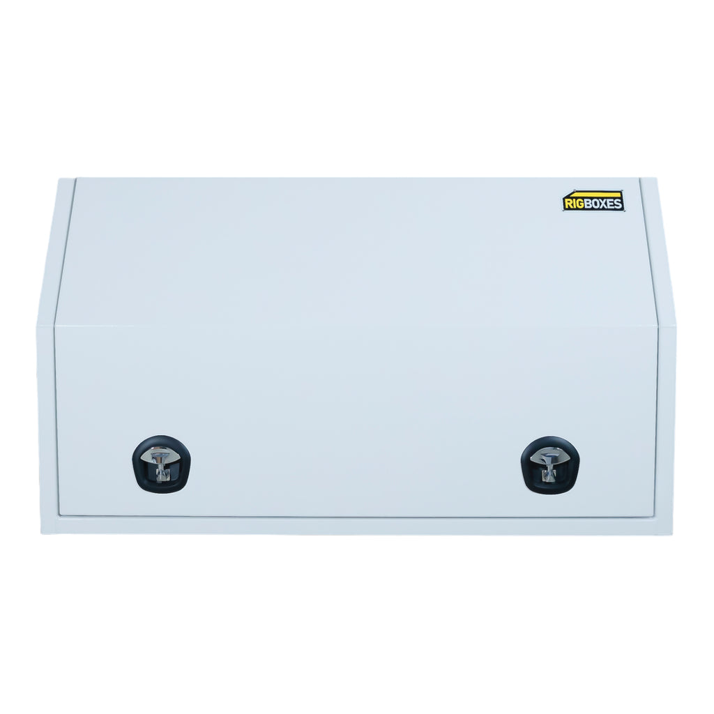 1500mm Aluminium Toolbox full door and drawers inside- White